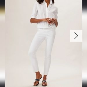 🚫SOLD🚫 NWT Womens J. McLaughlin Masie Pull On Stretch Pants, White - Sz 4